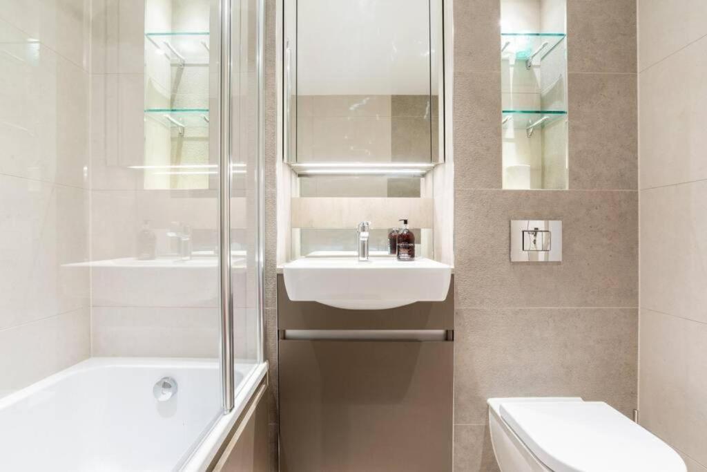 Luxury River Side Penthouse Лондон Экстерьер фото