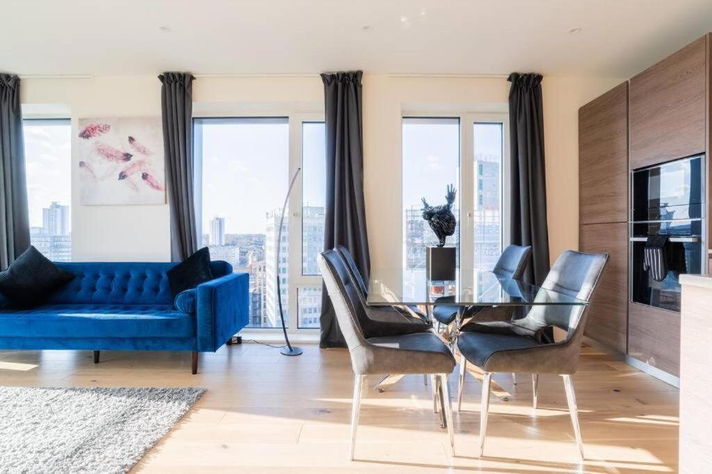 Luxury River Side Penthouse Лондон Экстерьер фото